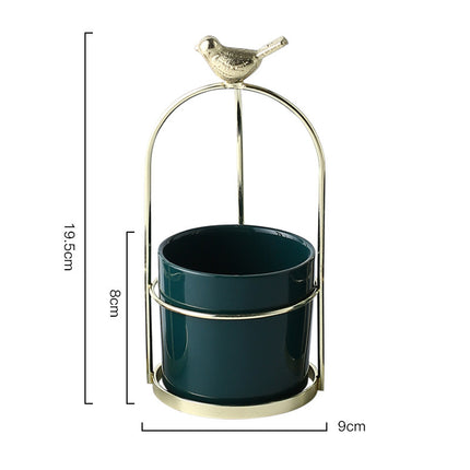 Portable small vase