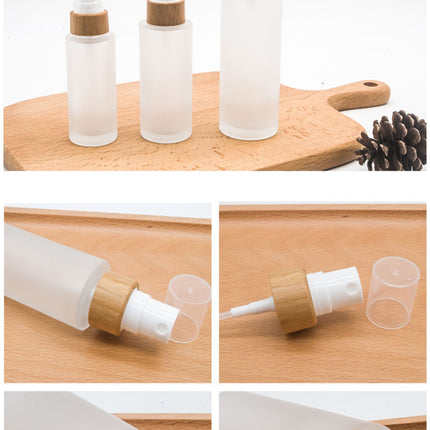 Small sample bottles of cosmetic bottles