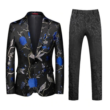 Men's Fashion Suits Personality Stage Performance