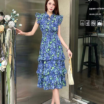Women's Floral Jumpsuit Skirt
