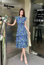 Women's Floral Jumpsuit Skirt