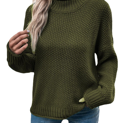 Women's Fashion Personality Stand Collar Jersey