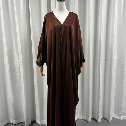 Women's Fashion European Muslim Satin Robe