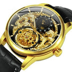 Gold Shell Black Surface
