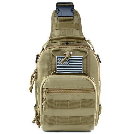 Men's Oxford Cloth Camouflage Waterproof Shoulder Messenger Bag