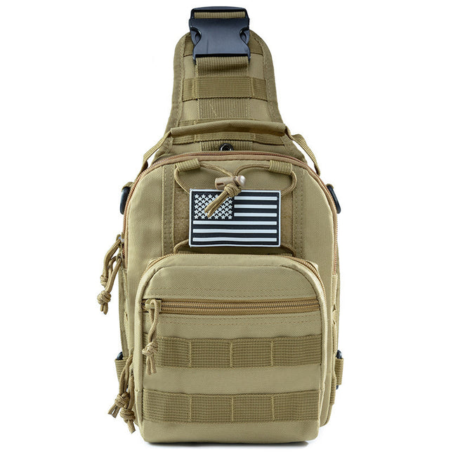 Men's Oxford Cloth Camouflage Waterproof Shoulder Messenger Bag
