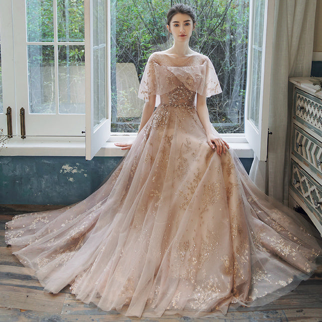 Women's Temperament Fashion Celebrity High-end Host Evening Dresses