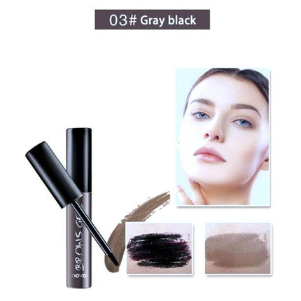 Peel Off Brown Black Eye Brow Tattoo Tint Waterproof Long-lasting Professional Eyebrow Gel Cream Masc Eye Makeup Cosmetics