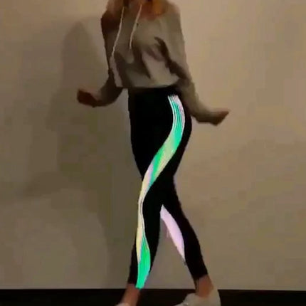 Fitness Yoga Pants Laser Printed Slimming Sports Leggings