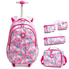 Primary school students' trolley bag to reduce the burden