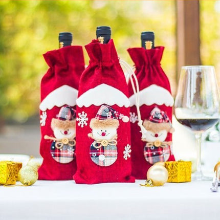 Christmas Decorations Christmas Wine Bottle Socks