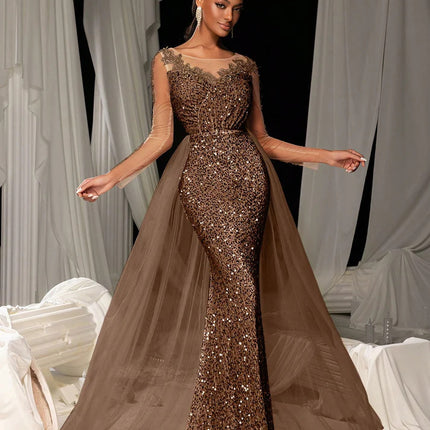Women's Dance Lace Party Evening Dress