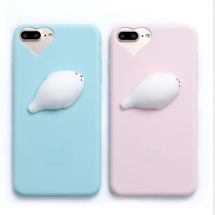 Cat Case For7 6 6S Plus 5 5S SE Cases Lovely Cartoon Soft Cat Cases