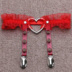 Red / Duckbill button