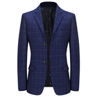 New Leisure Suits For Men Coat Plaid Fashion