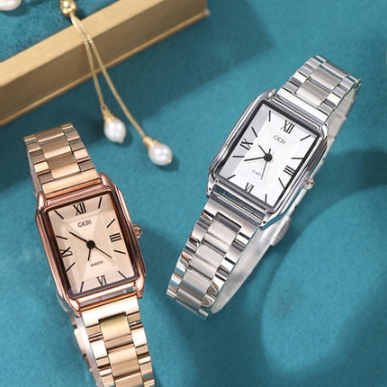 Classic Simple Square Watch Women's Affordable Luxury Fashion High-grade Korean Style All-match Steel Belt