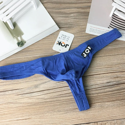 Pants men sports underwear men's cotton sexy no trace T-shaped U convex red low waist young male cotton.