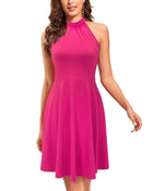 Dress Backless Floral Summer Women