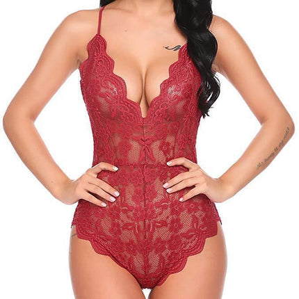 Lingerie Lace Coveralls