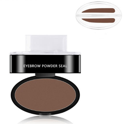 Eyebrow Powder Stamp Tint Stencil Kit Cosmetics Professional Makeup Waterproof Eye Brow Stamp Lift Eyebrow Enhancers Stencil Kit