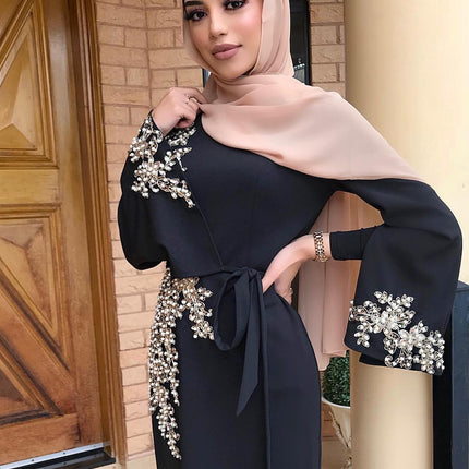 Muslim embroidered dress