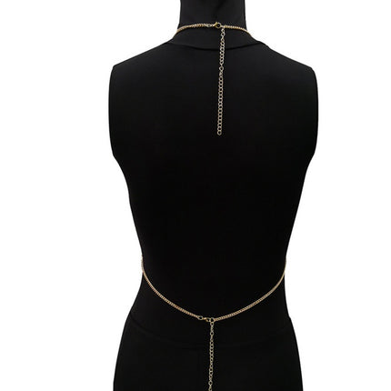 Sexy Metal Chain Tank Top Womens Silver Sparkly Sequins Hollow Plain Backless Club Vest Women Summer Beach Crop Tops