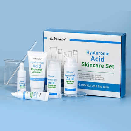 Hyaluronic Acid Skin Care Set Facial Dry Hydrating
