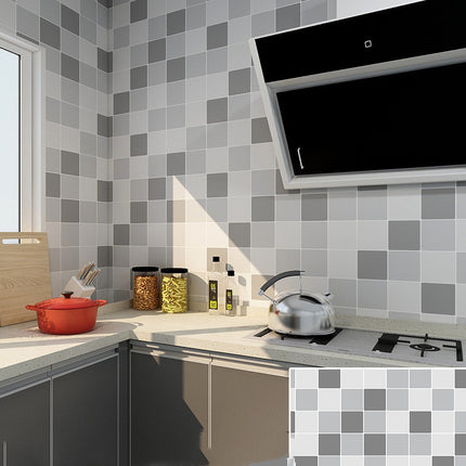 Self-adhesive Waterproof And Moisture-proof Wallpaper For Kitchen And Bathroom