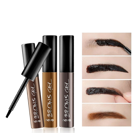 Peel Off Brown Black Eye Brow Tattoo Tint Waterproof Long-lasting Professional Eyebrow Gel Cream Masc Eye Makeup Cosmetics