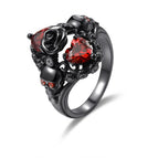 Heart shaped red