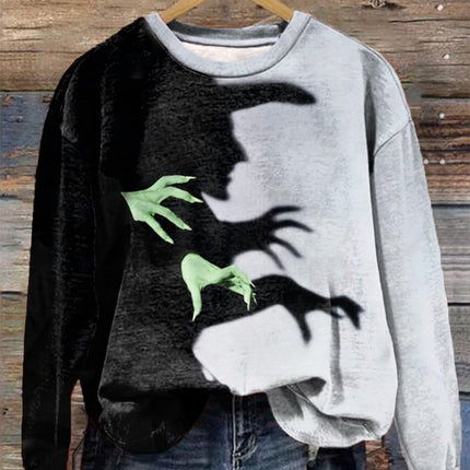 Halloween Horror Funny Women's Sweater 3D Printing