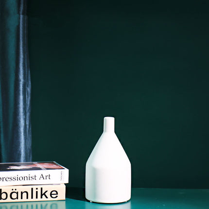 Colored ceramic vase ornaments