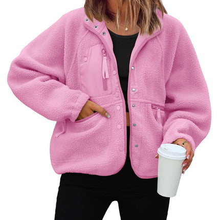 Polar Fleece Sports And Leisure Sweater Jacket Top