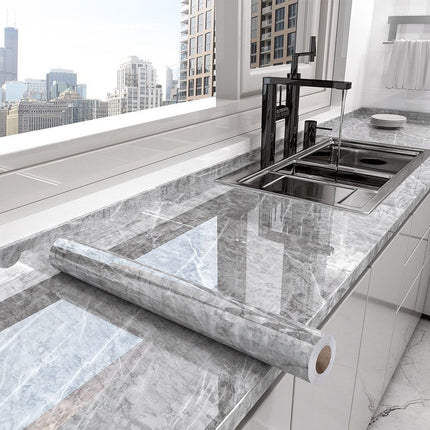 Kitchen Renovation Self-adhesive Cabinets Range Hood Thick Wallpaper