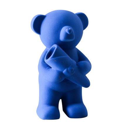 Creative Ceramic Small Vase Decoration Light Luxury Violent Bear TV Cabinet Decoration