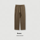 Solid Color Loose Track Pants Velvet Thickened Casual Pants
