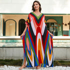 Plus Size Robe Blouse Beach Bikini Vacation Coat Dress Women
