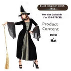 Long black dress W2