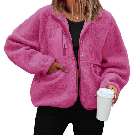 Polar Fleece Sports And Leisure Sweater Jacket Top