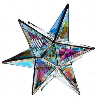 Acrylic Decorative Technology Colorful Hexagon