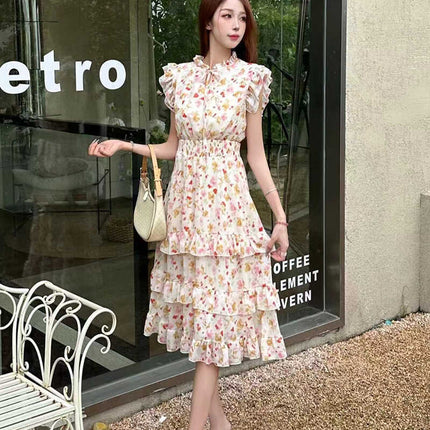 Women's Floral Jumpsuit Skirt