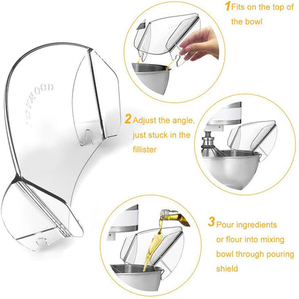 Acrylic Baffle To Prevent Oil And Splash