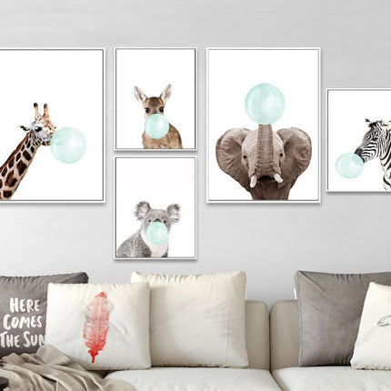 HD canvas inkjet canvas mural
