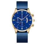 Blue Plate Gold Shell