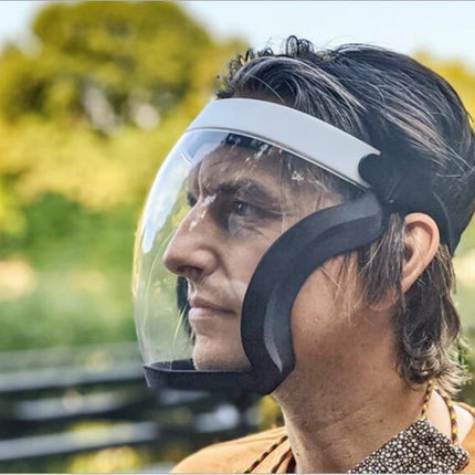 Mask Full Face Mask Transparent Band Wrap Edge