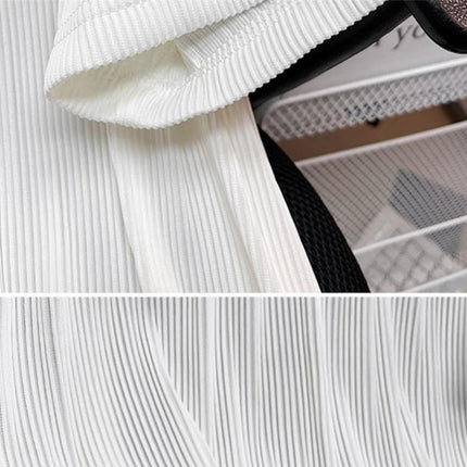 Summer Casual Ice Silk Men's T-shirt Short Sleeve
