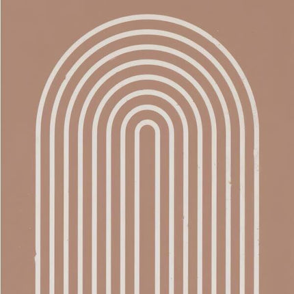 Modern Abstract Curved Canvas Painting Wall Art Poster