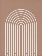 Modern Abstract Curved Canvas Painting Wall Art Poster
