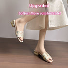 Outdoor All-matching Square Toe Sandals