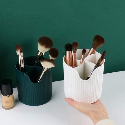 Dustproof Skin Care Products Dresser Table Storage Box Set Makeup Brush Storage Box